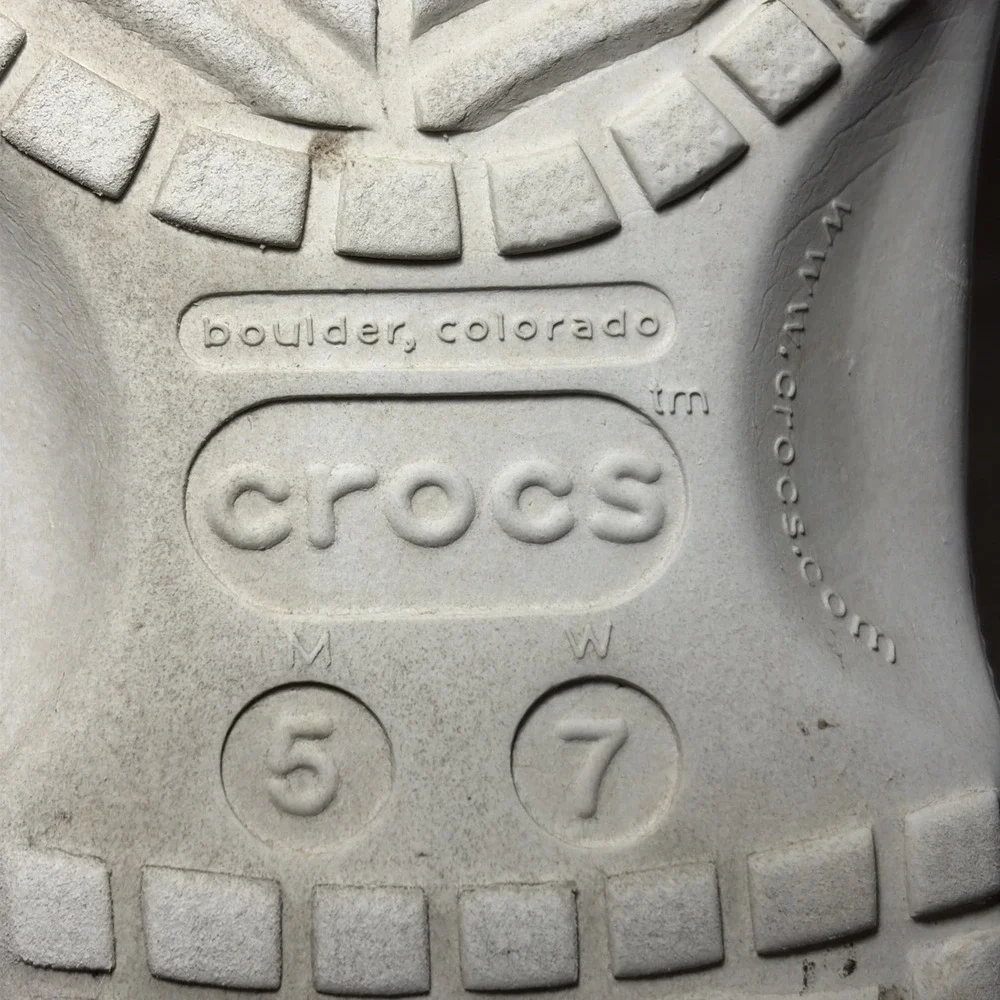 Crocs Pit Crew Islander Deck Boat Shoes , Gray Mens 5 Womens 7